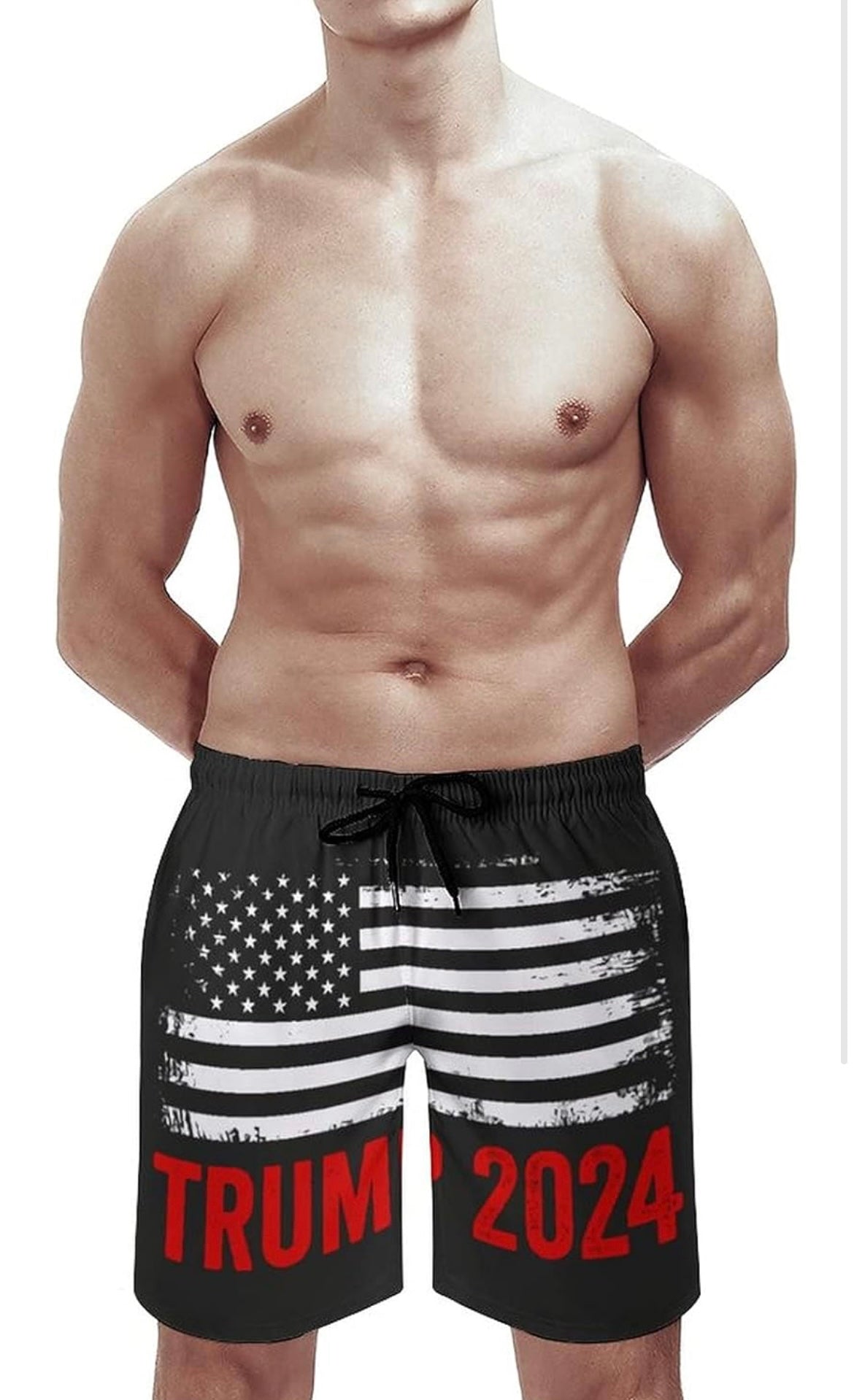 Trump swim trunks