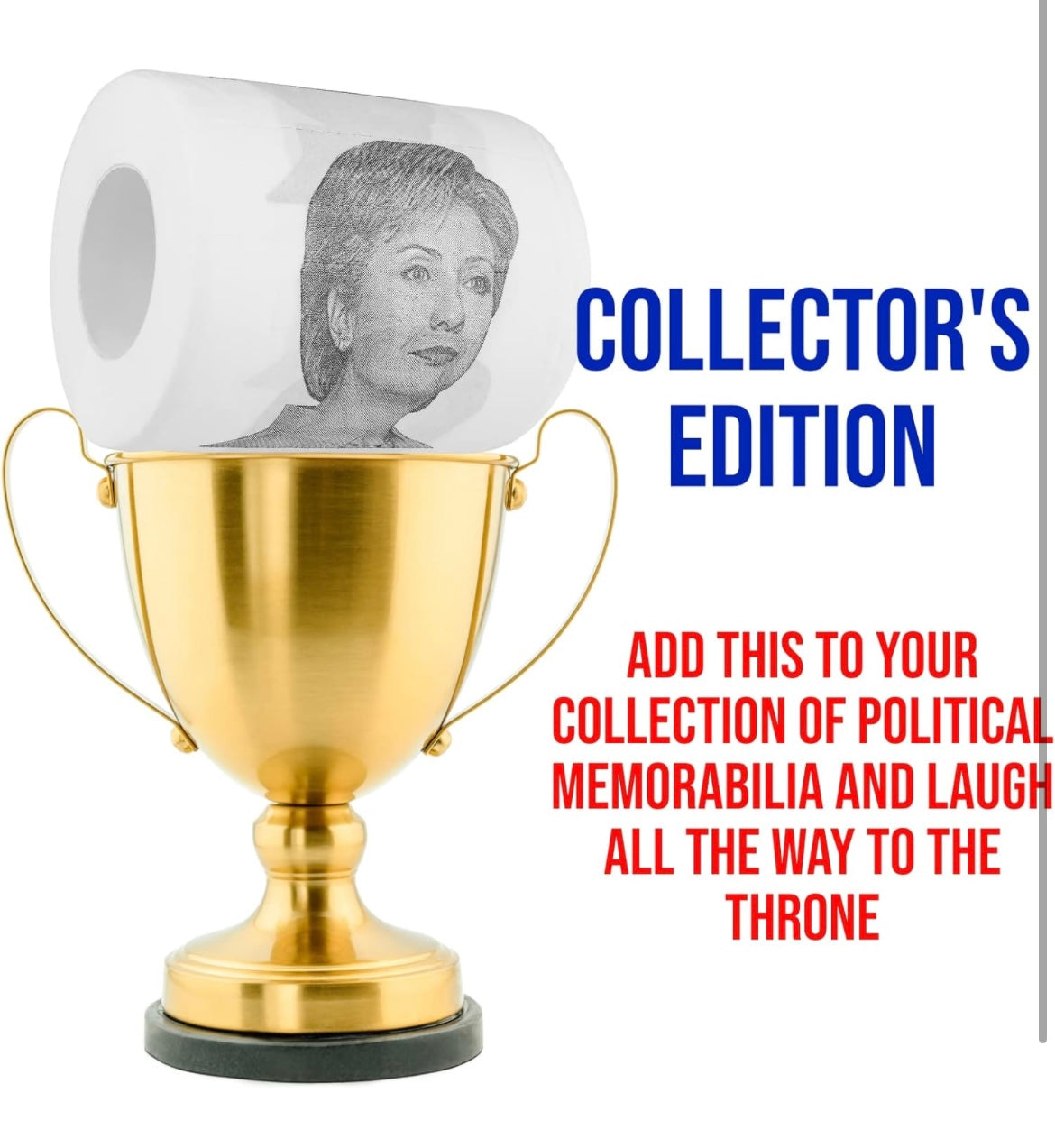 Hillary Clinton Toilet Paper