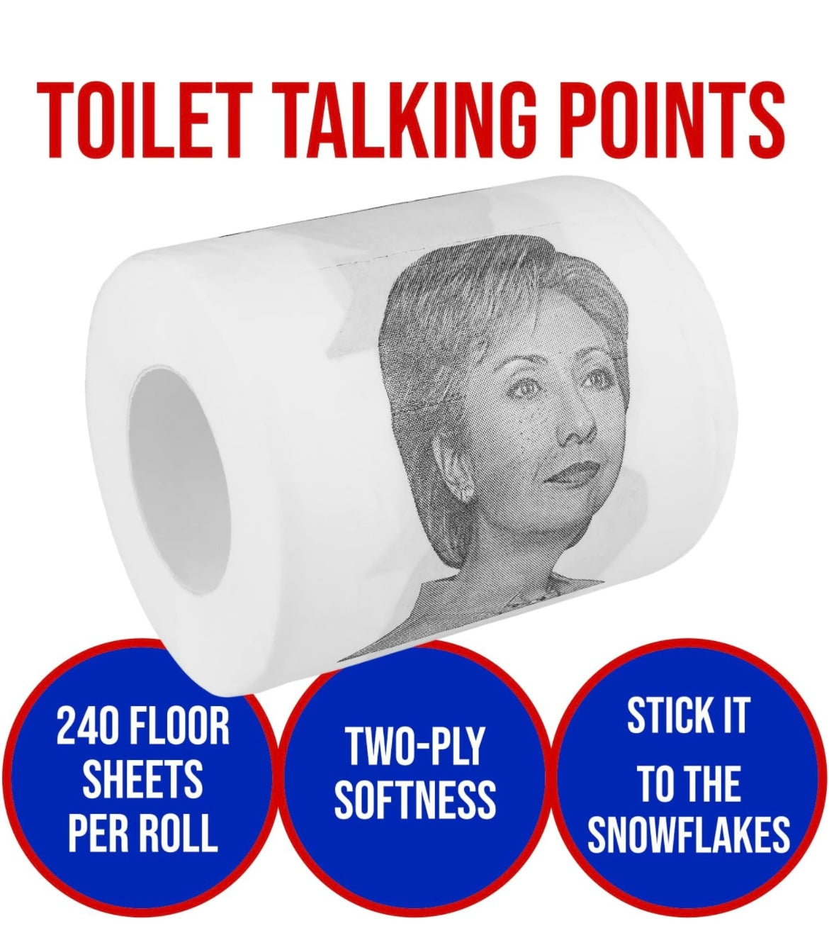 Hillary Clinton Toilet Paper